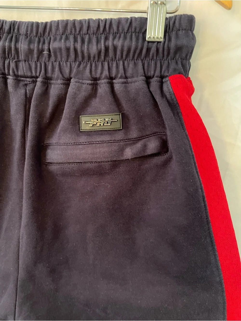 NBA Washington Wizards Black & Red Athletic Shorts